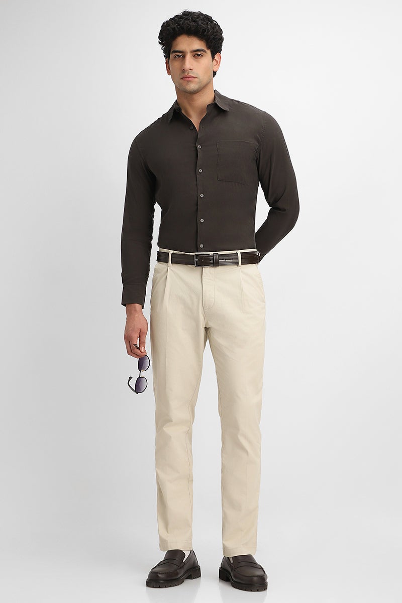 SNITCH Pleated Stretch Chinos - Image 3